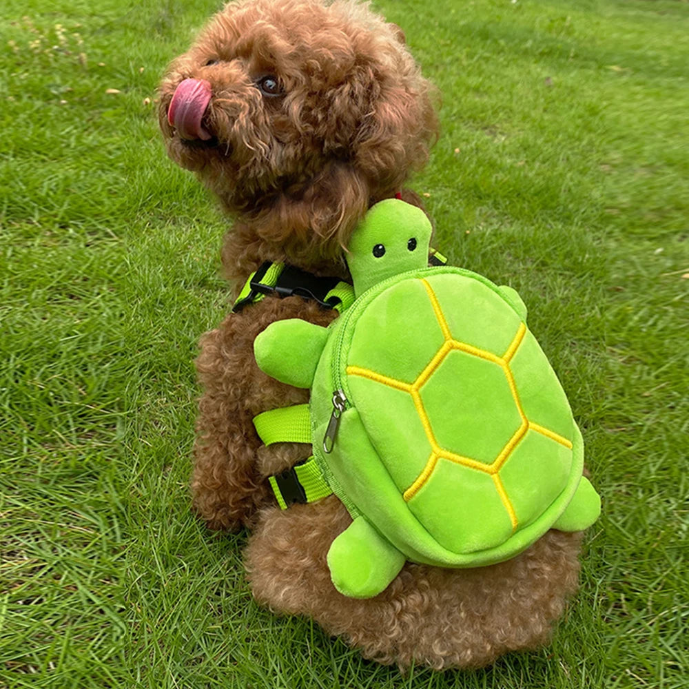 Turtle Shape Pet Backpack